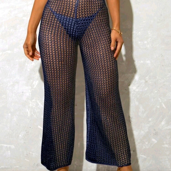 Crochet cover up pants - Picture 2 of 4